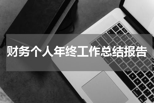 财务个人年终工作总结报告