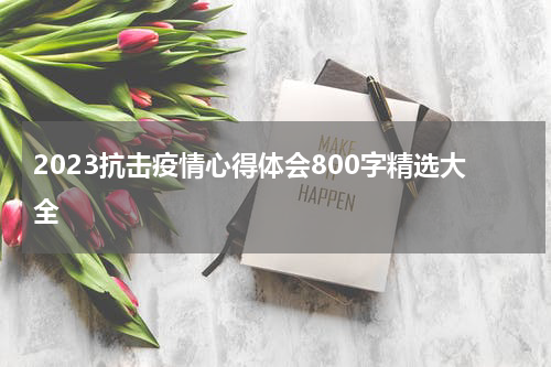 2023抗击疫情心得体会800字精选大全