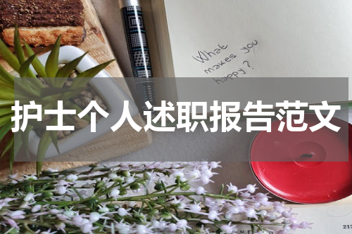 护士个人述职报告范文