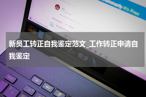 新员工转正自我鉴定范文_工作转正申请自我鉴定
