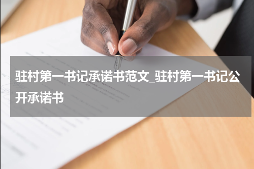 驻村第一书记承诺书范文_驻村第一书记公开承诺书