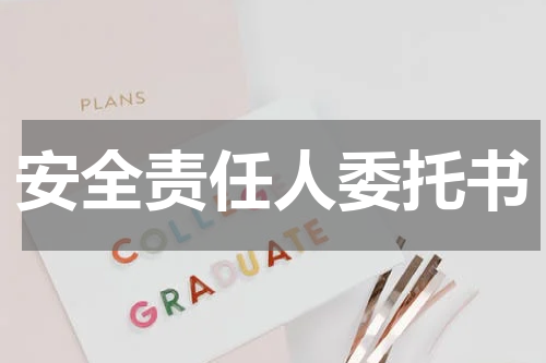 安全责任人委托书