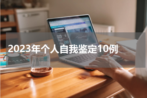 2023年个人自我鉴定10例