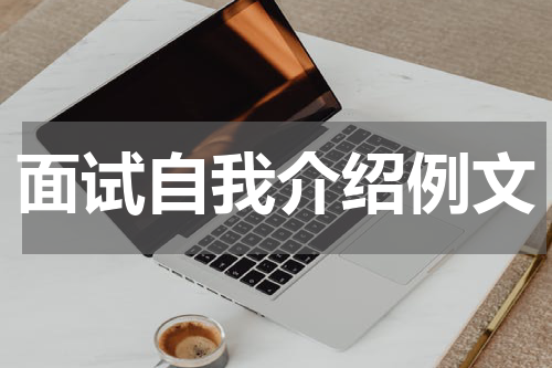 面试自我介绍例文