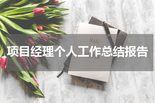 项目经理个人工作总结报告