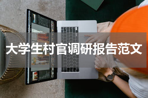 大学生村官调研报告范文