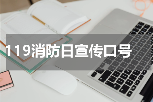 119消防日宣传口号