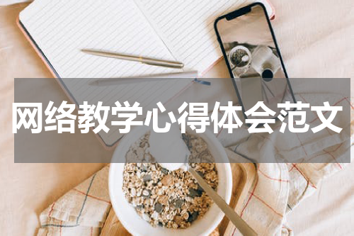网络教学心得体会范文