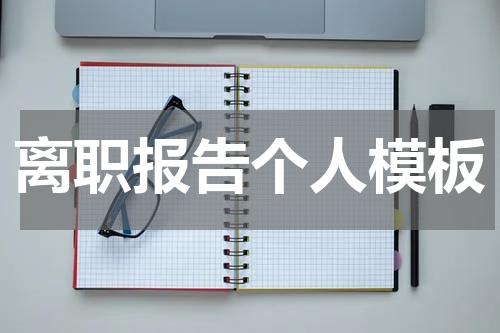 离职报告个人模板