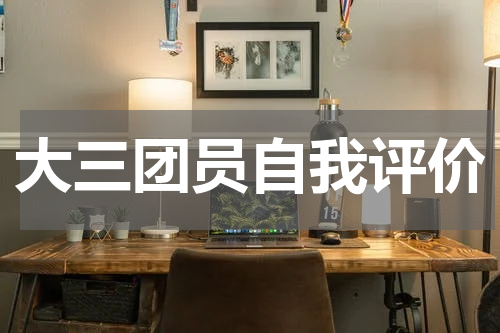 大三团员自我评价
