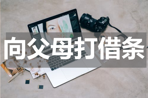 向父母打借条