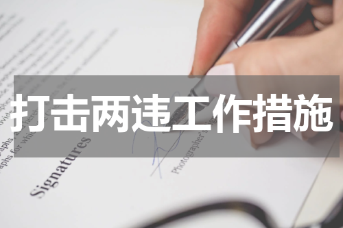 打击两违工作措施