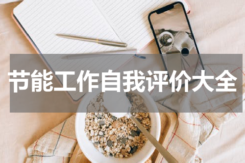 节能工作自我评价大全