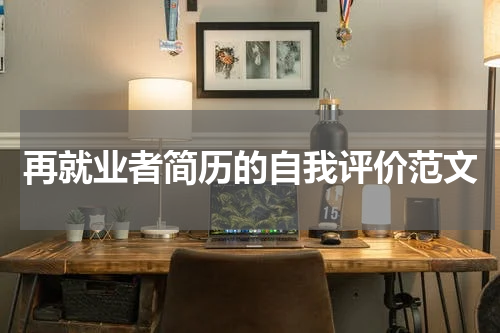 再就业者简历的自我评价范文