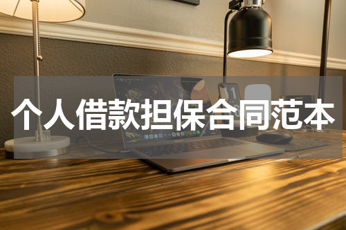 个人借款担保合同范本
