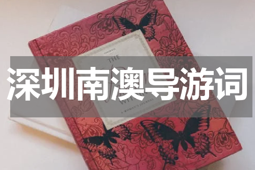 深圳南澳导游词
