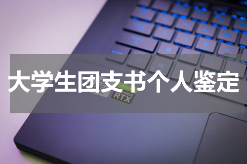 大学生团支书个人鉴定