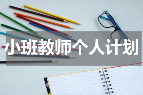 小班教师个人计划