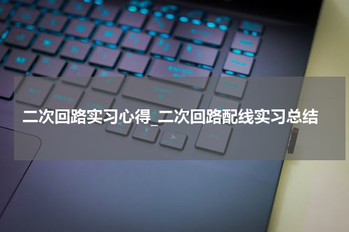 二次回路实习心得_二次回路配线实习总结