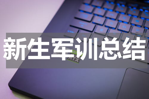 新生军训总结