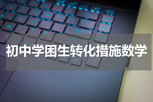 初中学困生转化措施数学