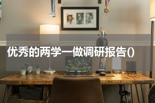 优秀的两学一做调研报告()
