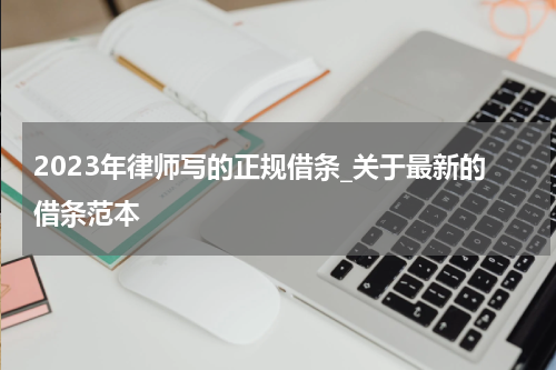 2023年律师写的正规借条_关于最新的借条范本