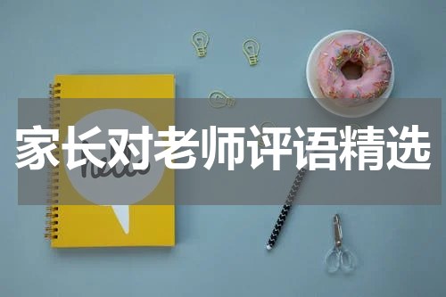 家长对老师评语精选