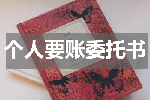 个人要账委托书