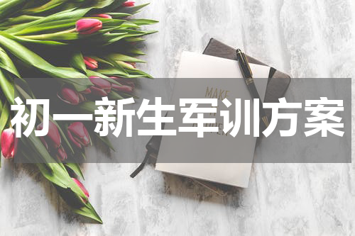 初一新生军训方案