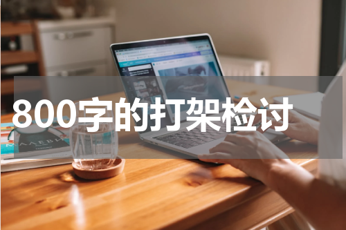 800字的打架检讨