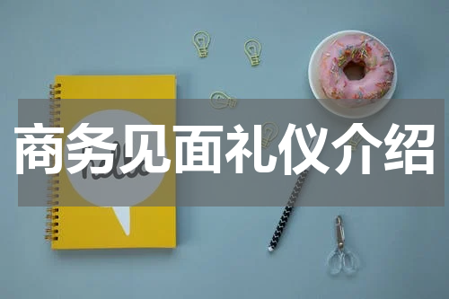 商务见面礼仪介绍