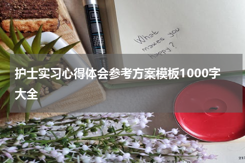 护士实习心得体会参考方案模板1000字大全