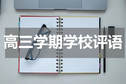 高三学期学校评语