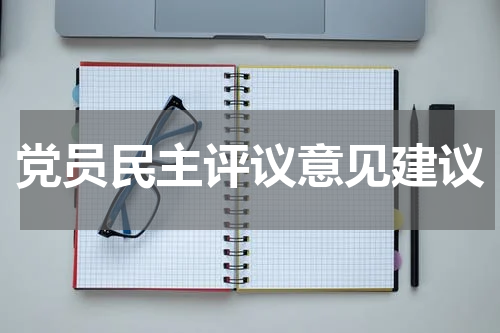 党员民主评议意见建议