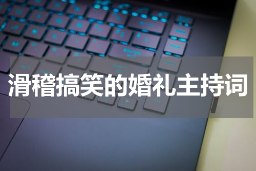 滑稽搞笑的婚礼主持词