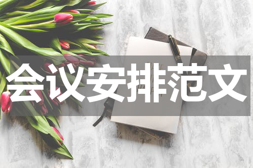 会议安排范文