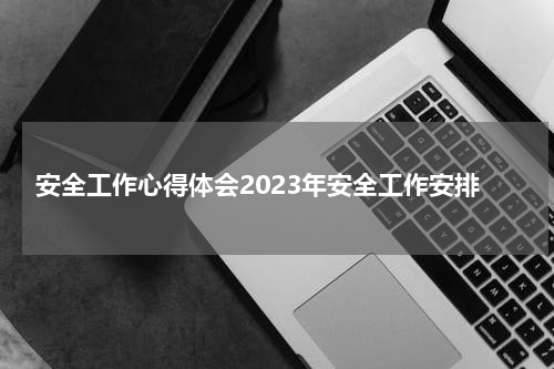 安全工作心得体会2023年安全工作安排