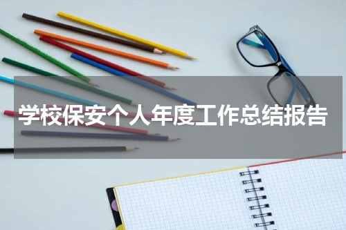 学校保安个人年度工作总结报告