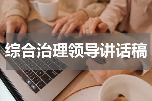 综合治理领导讲话稿