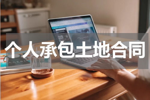 个人承包土地合同