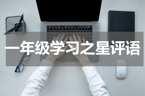 一年级学习之星评语