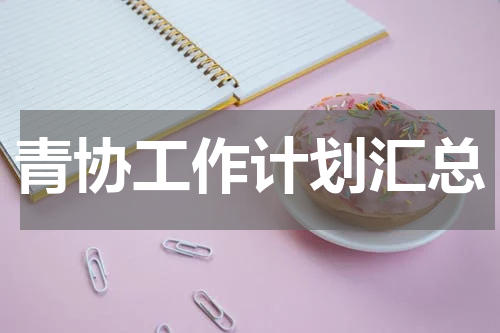 青协工作计划汇总