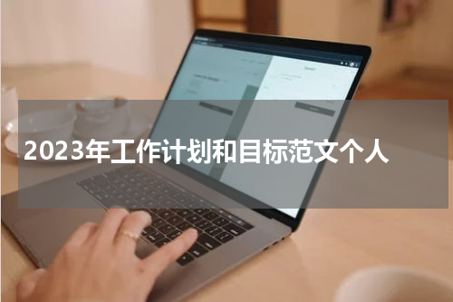 2023年工作计划和目标范文个人