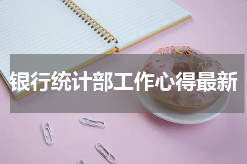 银行统计部工作心得最新