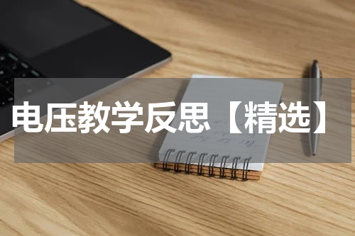 电压教学反思【精选】