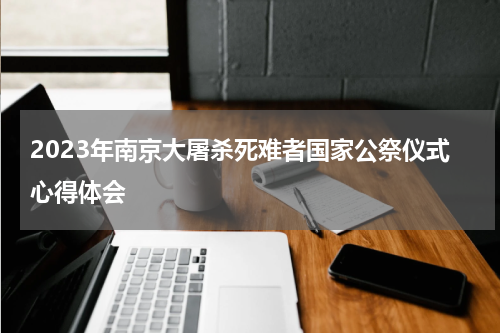 2023年南京大屠杀死难者国家公祭仪式心得体会