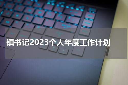 镇书记2023个人年度工作计划