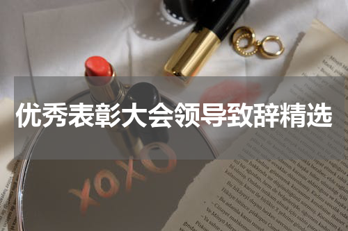 优秀表彰大会领导致辞精选