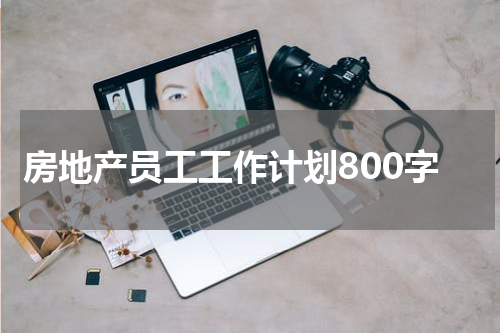 房地产员工工作计划800字